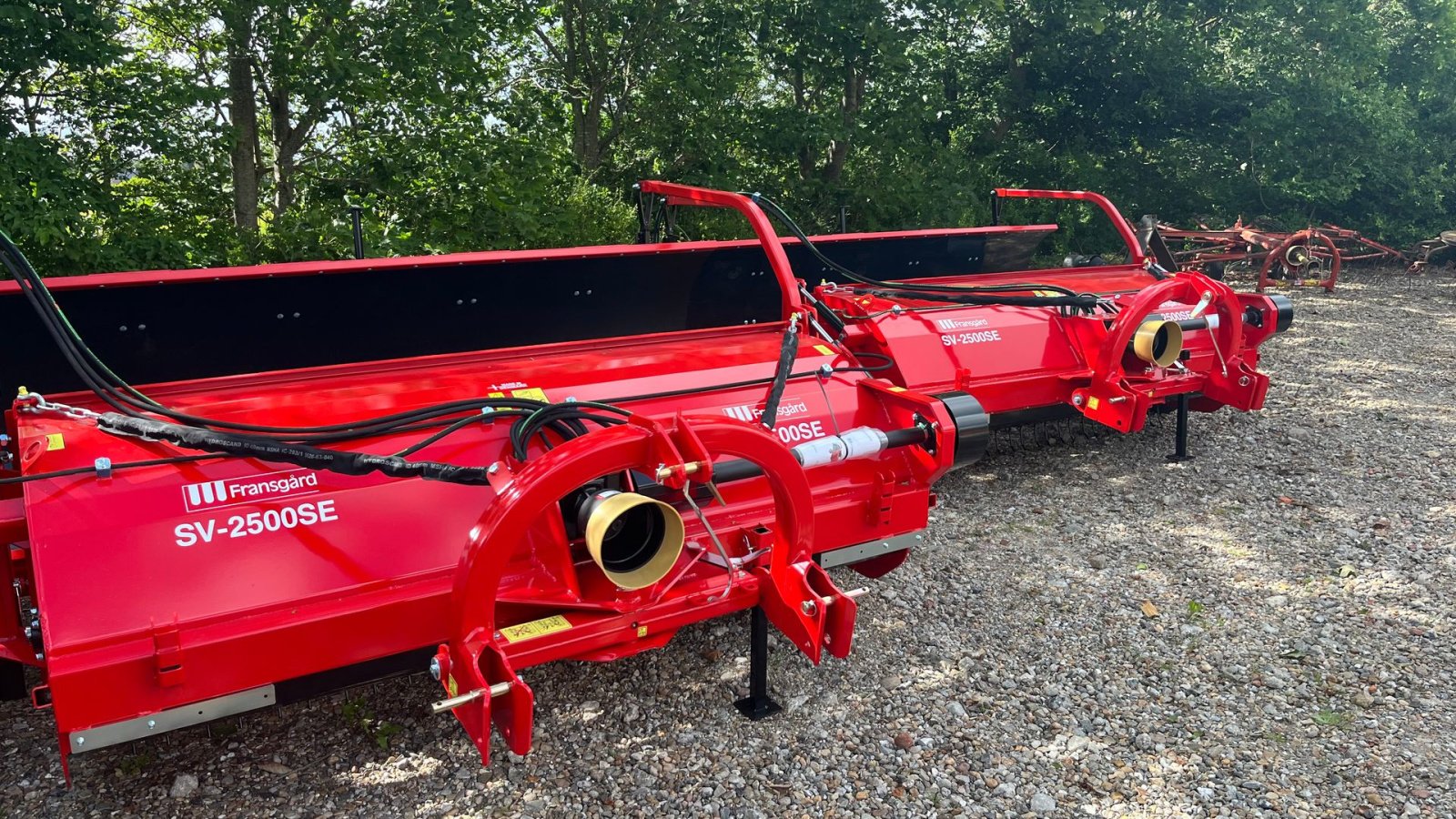 Wiesenegge des Typs Fransgard SV 250 SE med bånd, Gebrauchtmaschine in Skive (Bild 2)