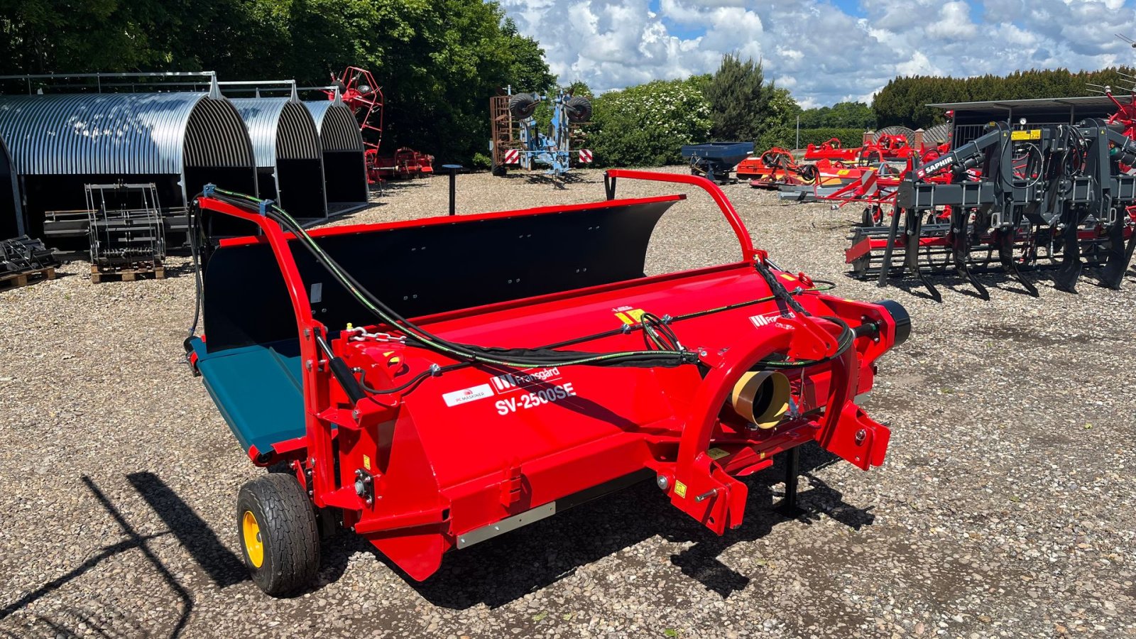 Wiesenegge des Typs Fransgard SV 250 SE med bånd, Gebrauchtmaschine in Skive (Bild 5)