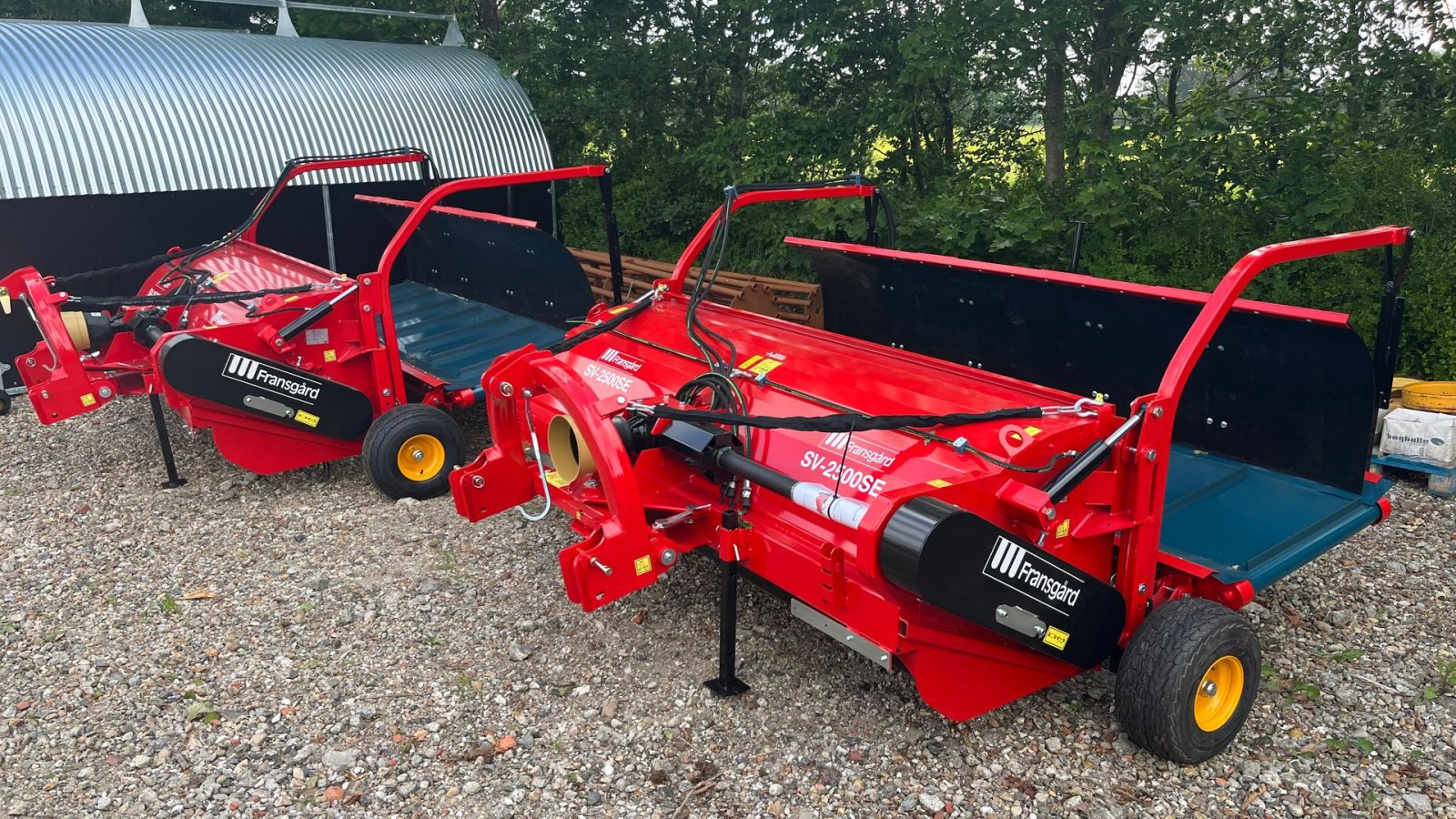 Wiesenegge des Typs Fransgard SV 250 SE med bånd, Gebrauchtmaschine in Skive (Bild 1)