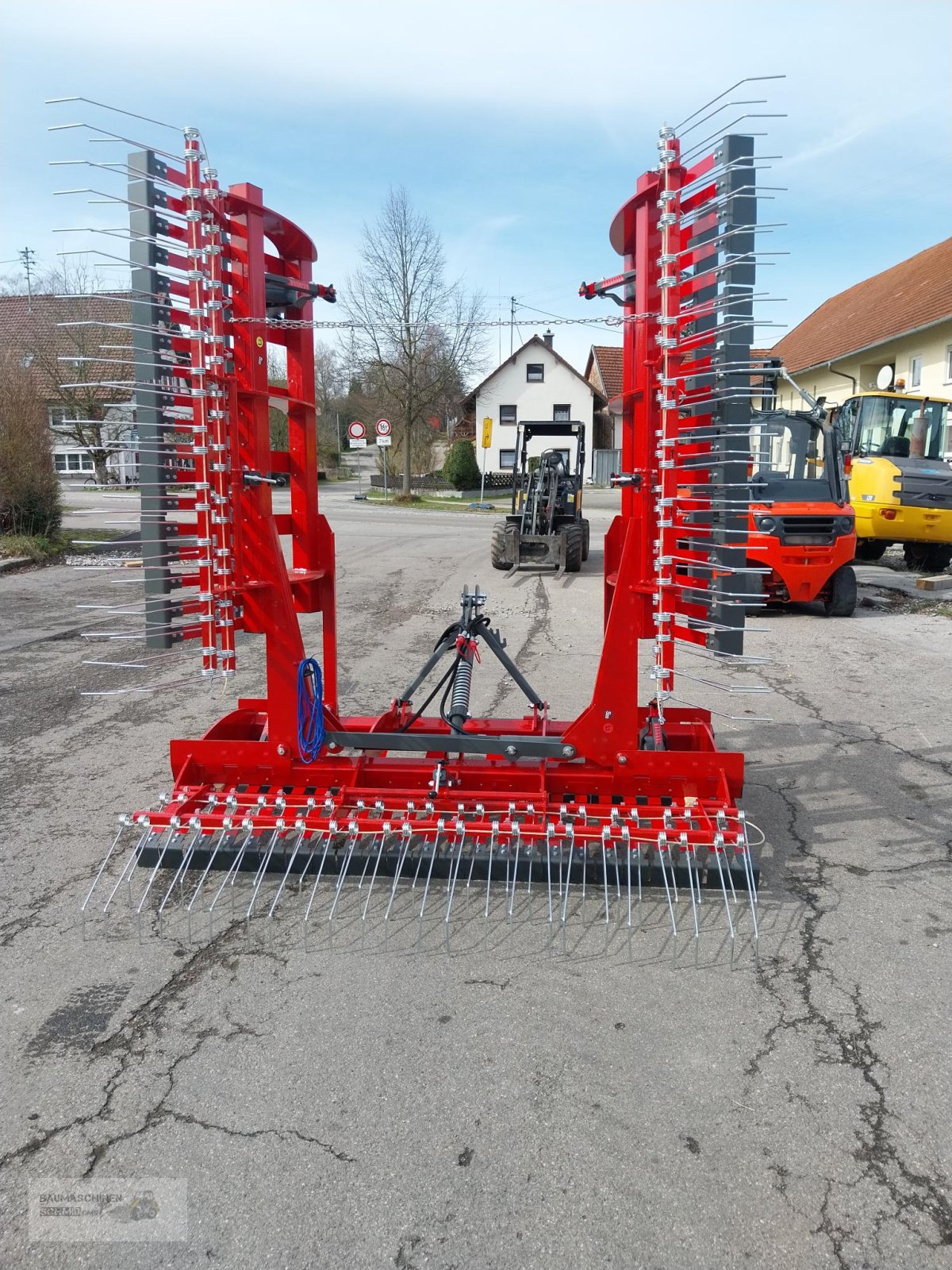 Wiesenegge des Typs Joskin neuen Weidebelüfter 6m Arbeitsbreite, Neumaschine in Stetten (Bild 3)
