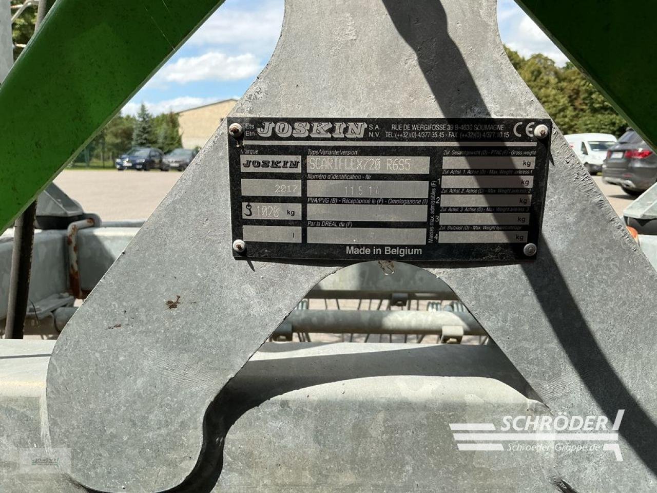 Wiesenegge typu Joskin SCARIFLEX 720 R6S5 WIESENSTRIEGEL, Gebrauchtmaschine v Friedland (Obrázek 5)