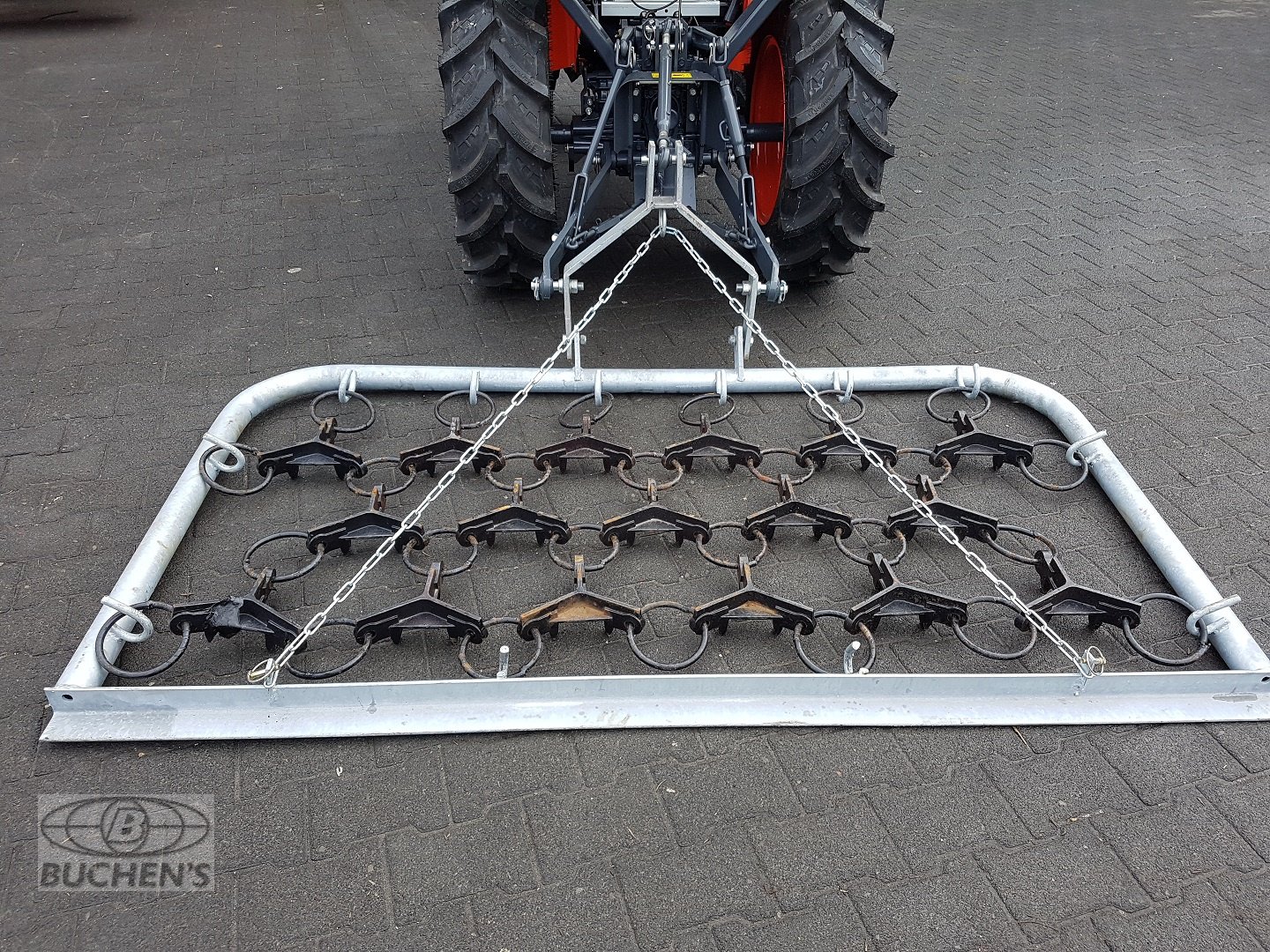 Wiesenegge des Typs Kubota Wiesenschleppe 200cm, Neumaschine in Olpe (Bild 1)