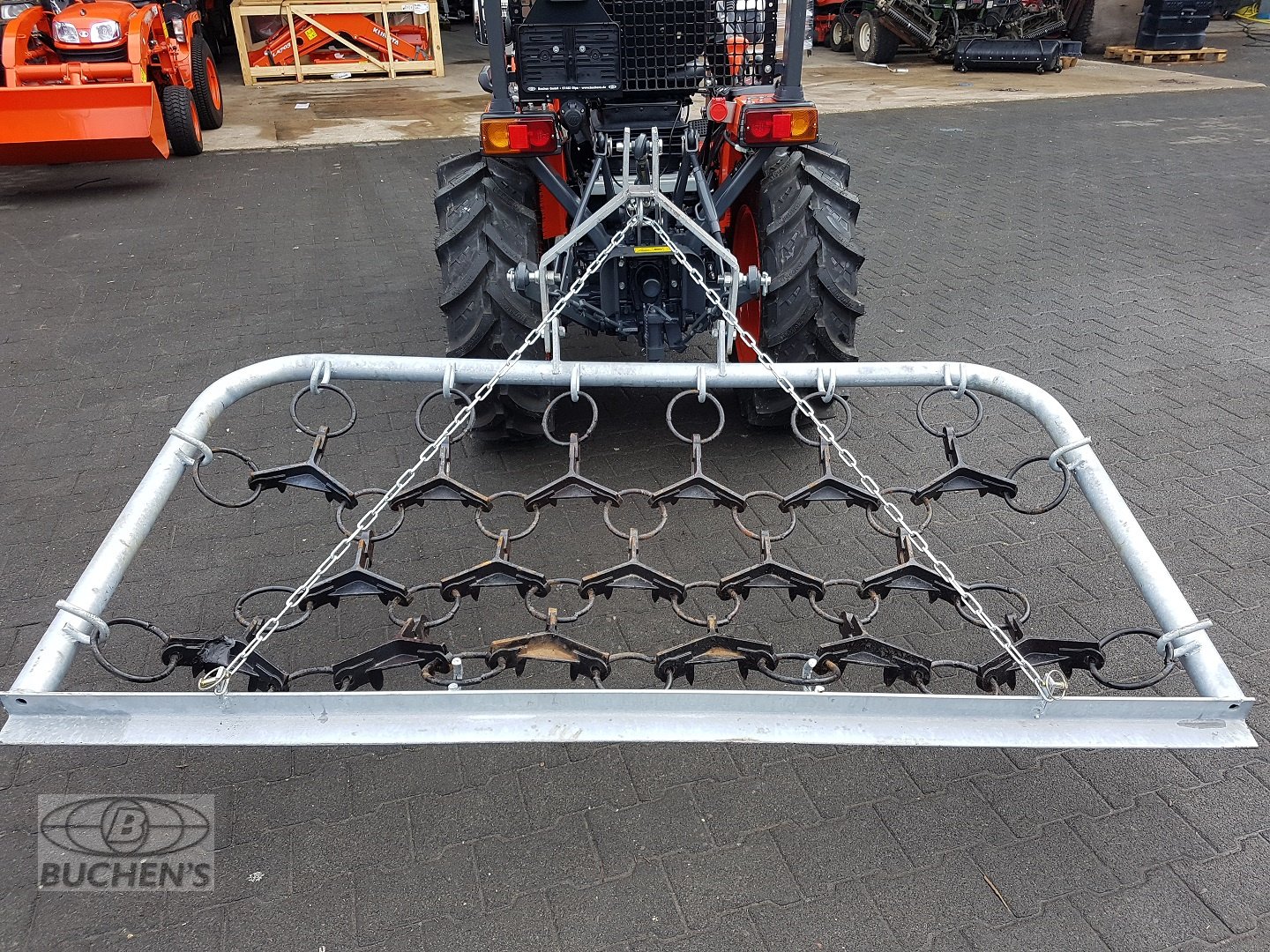 Wiesenegge des Typs Kubota Wiesenschleppe 200cm, Neumaschine in Olpe (Bild 4)