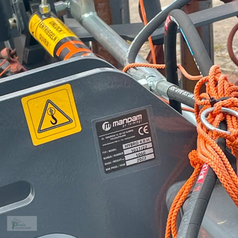 Wiesenegge typu Mandam Hybro 4,0, Neumaschine v Bad Kötzting (Obrázek 4)