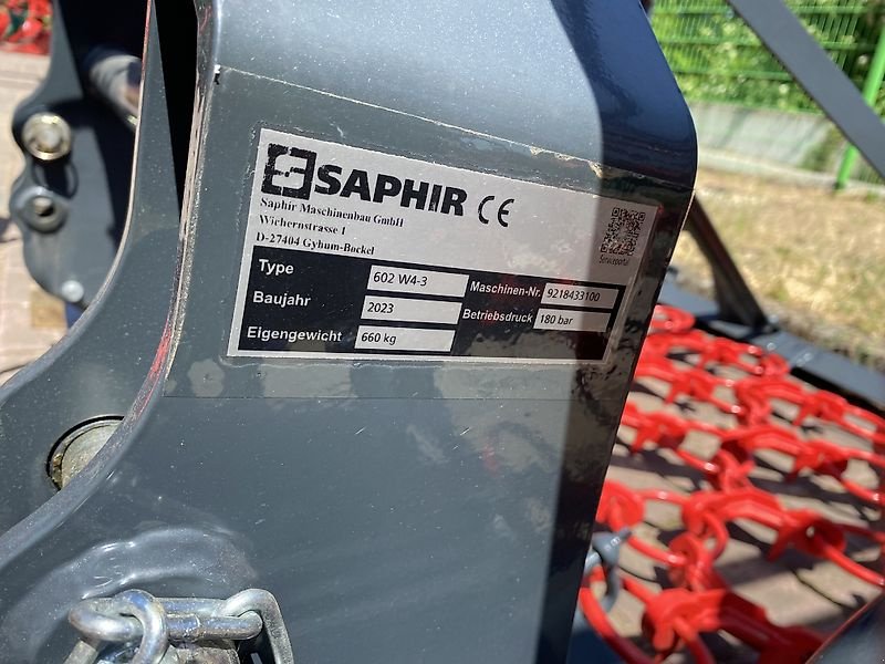Wiesenegge tip Saphir 603 w4 -3, Gebrauchtmaschine in Bad Rappenau (Poză 3)