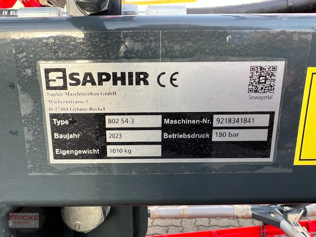 Wiesenegge of the type Saphir Perfekt 802 S4 hydro *NEU & auf LAGER*, Gebrauchtmaschine in Demmin (Picture 6)