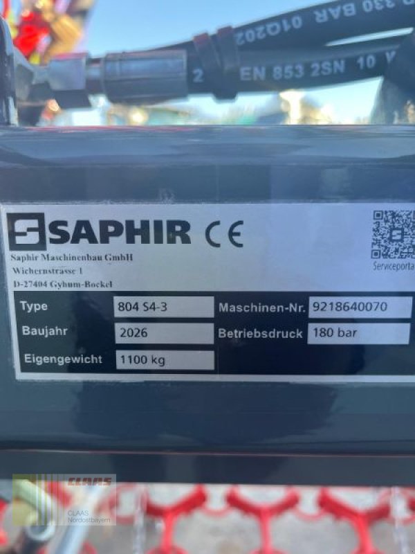 Wiesenegge Türe ait Saphir PERFEKT 804 S4, Neumaschine içinde Hollfeld (resim 5)