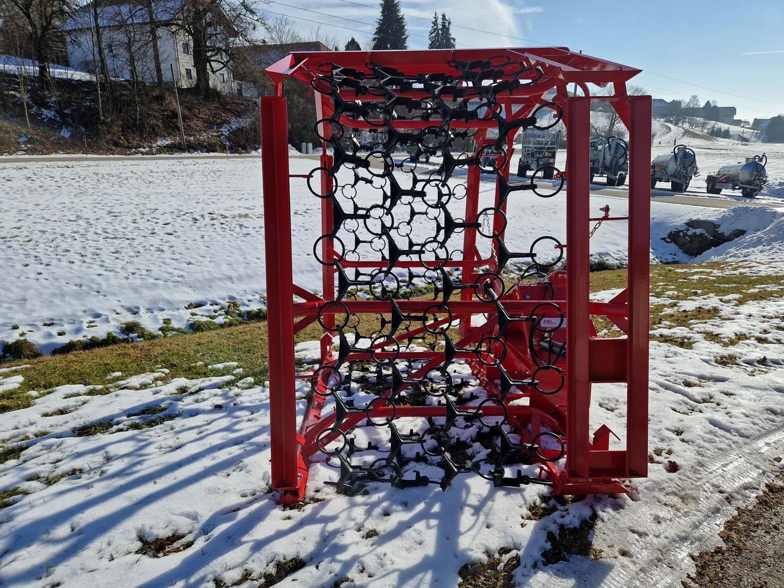 Wiesenegge des Typs Sonstige 8m hydraulisch, Neumaschine in Grünbach (Bild 4)