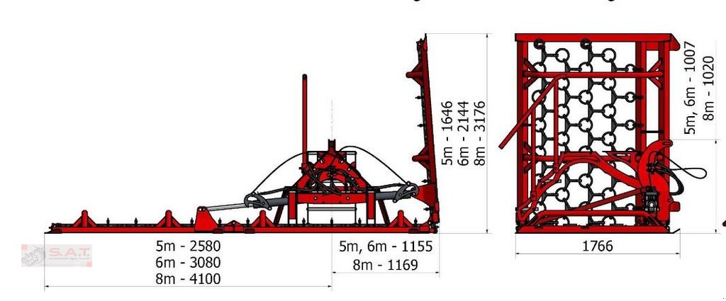 Wiesenegge des Typs Sonstige Profi Wiesenegge Heavy Duty, Neumaschine in Eberschwang (Bild 20)