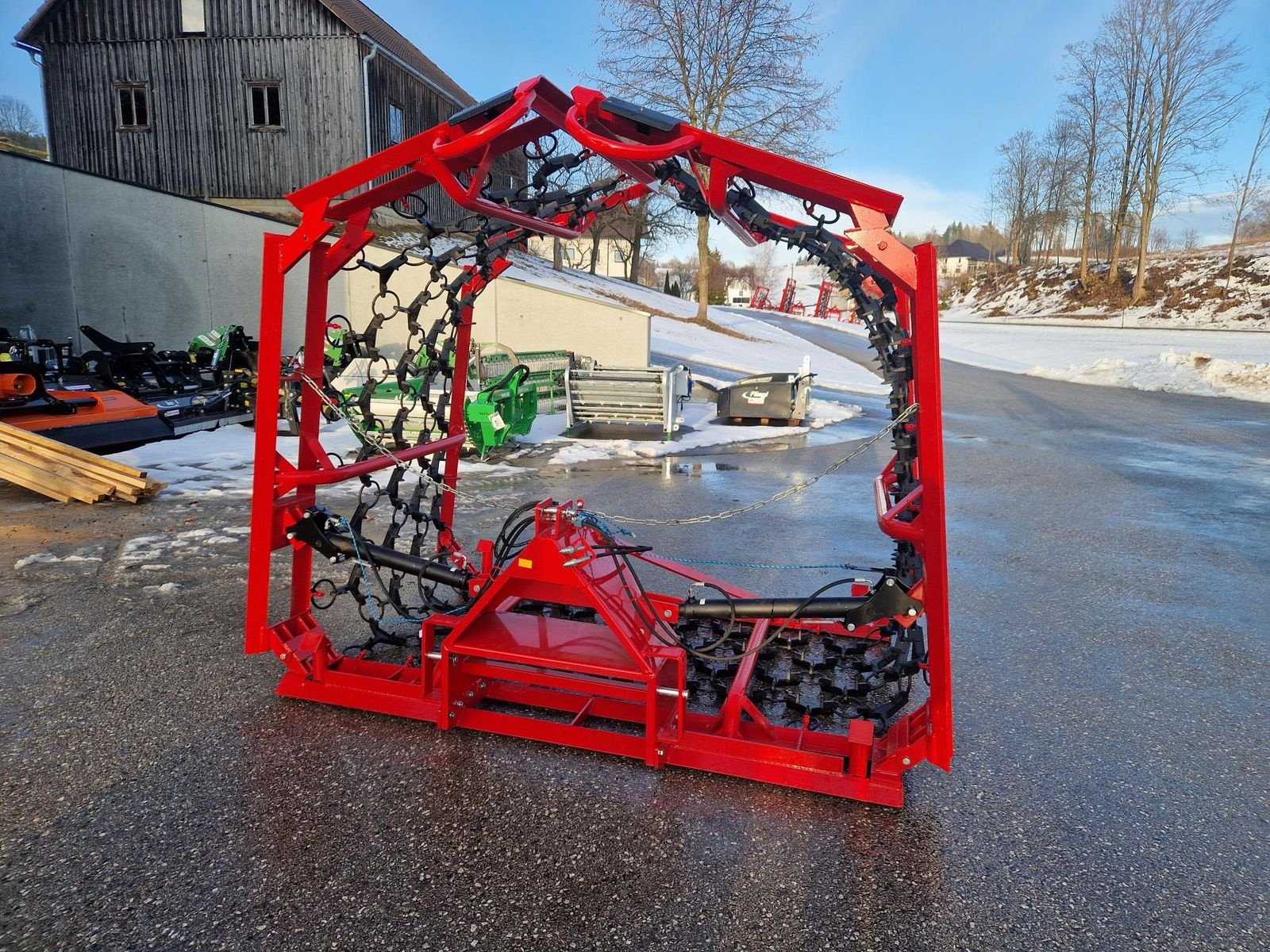 Wiesenegge tip Stekro 8m Wiesenegge, Gebrauchtmaschine in Grünbach (Poză 7)