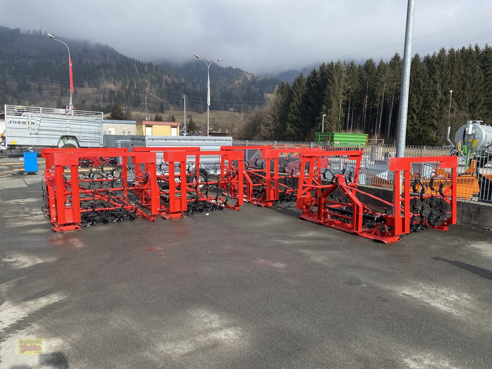 Wiesenegge Türe ait Stekro Wiesenegge 3m, 4m, 5m, 6m Aktion, Neumaschine içinde Kötschach (resim 16)