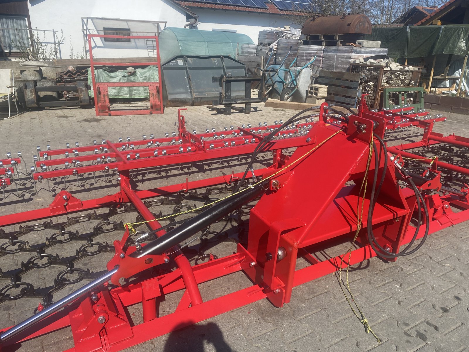 Wiesenegge of the type stekro Wieseneggen, Neumaschine in Bogen (Picture 2)