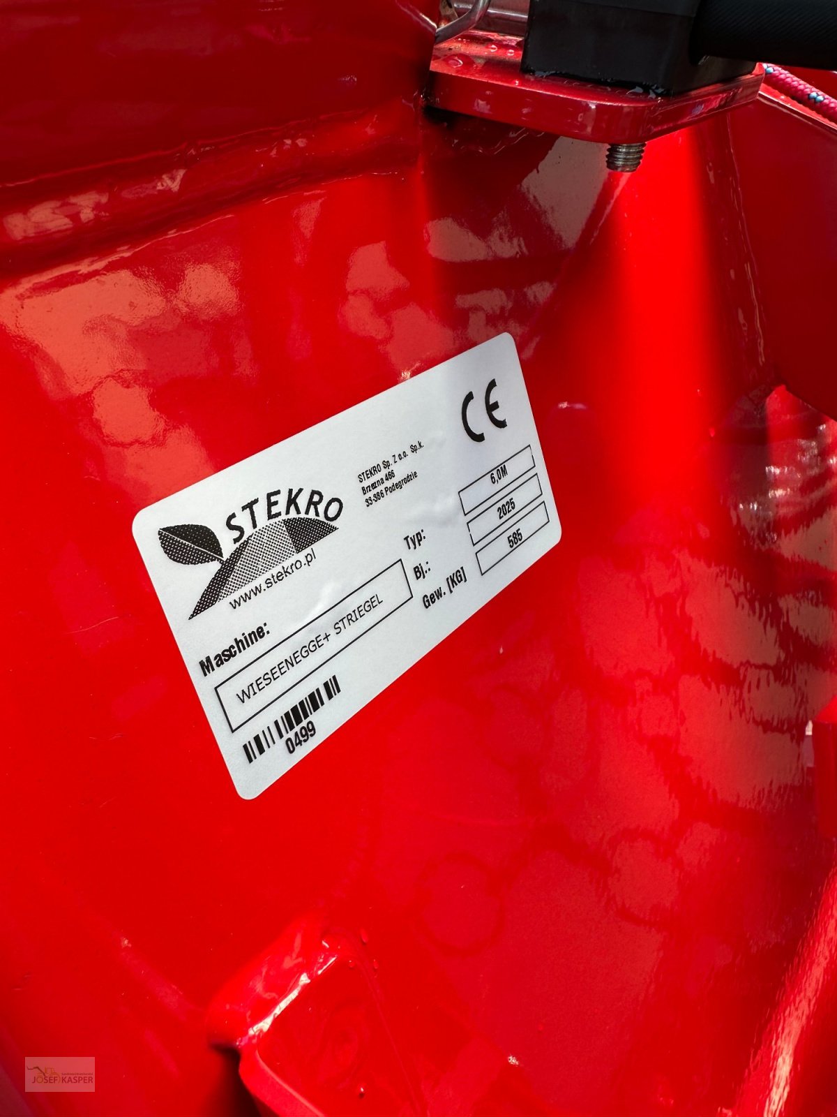 Wiesenegge typu Stekro Wiesenschleppe 6,00 m breit mit Striegel, Neumaschine v Alitzheim (Obrázok 13)