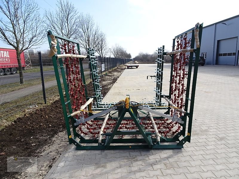 Wiesenegge des Typs Vemac Wiesenschleppe Wiesenstriegel Striegelzinken 5m hydraulisch NEU, Neumaschine in Sülzetal OT Osterweddingen (Bild 9)