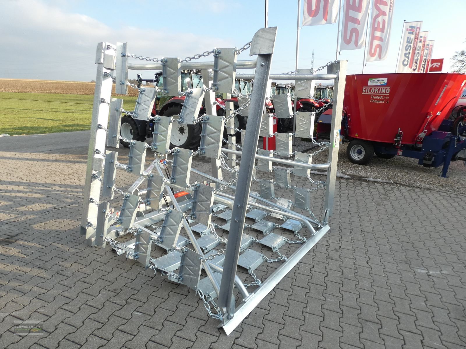 Wiesenegge des Typs Wölfleder 6,20m Wiesenegge, Neumaschine in Aurolzmünster (Bild 5)