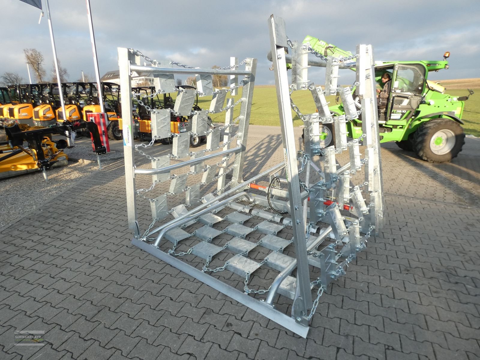 Wiesenegge des Typs Wölfleder 6,20m Wiesenegge, Neumaschine in Aurolzmünster (Bild 3)