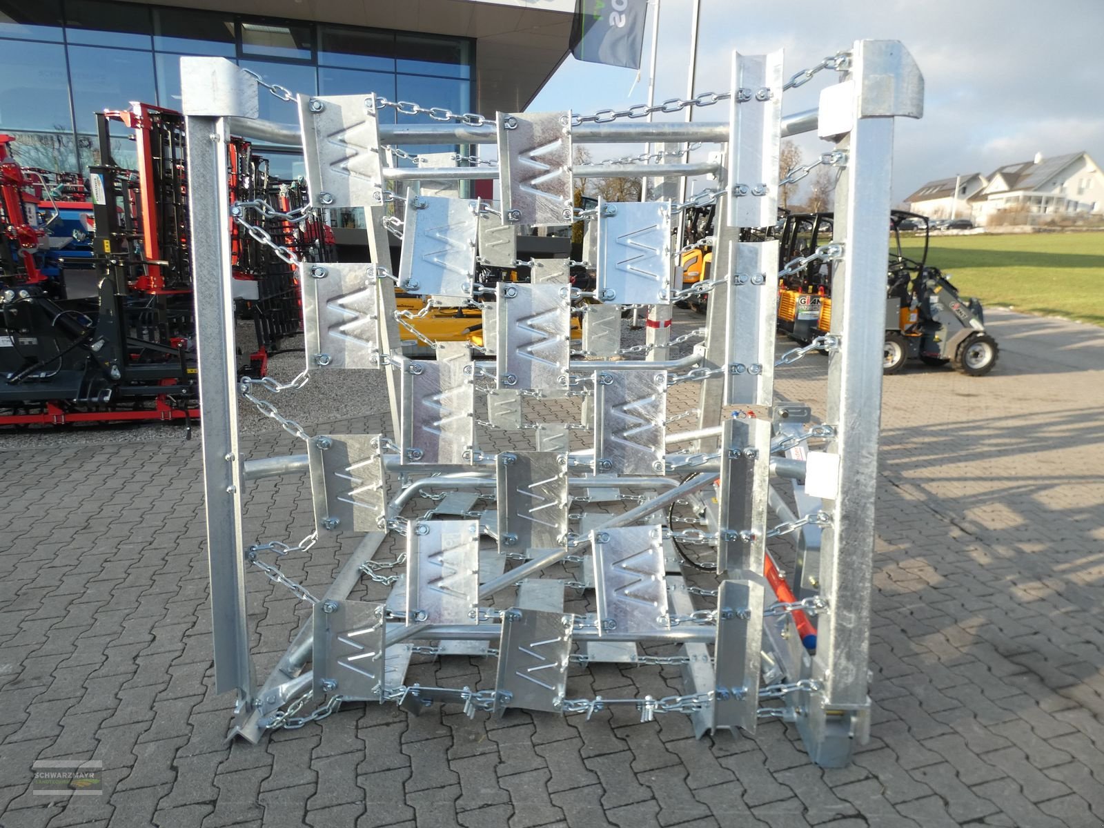 Wiesenegge des Typs Wölfleder 6,20m Wiesenegge, Neumaschine in Aurolzmünster (Bild 2)