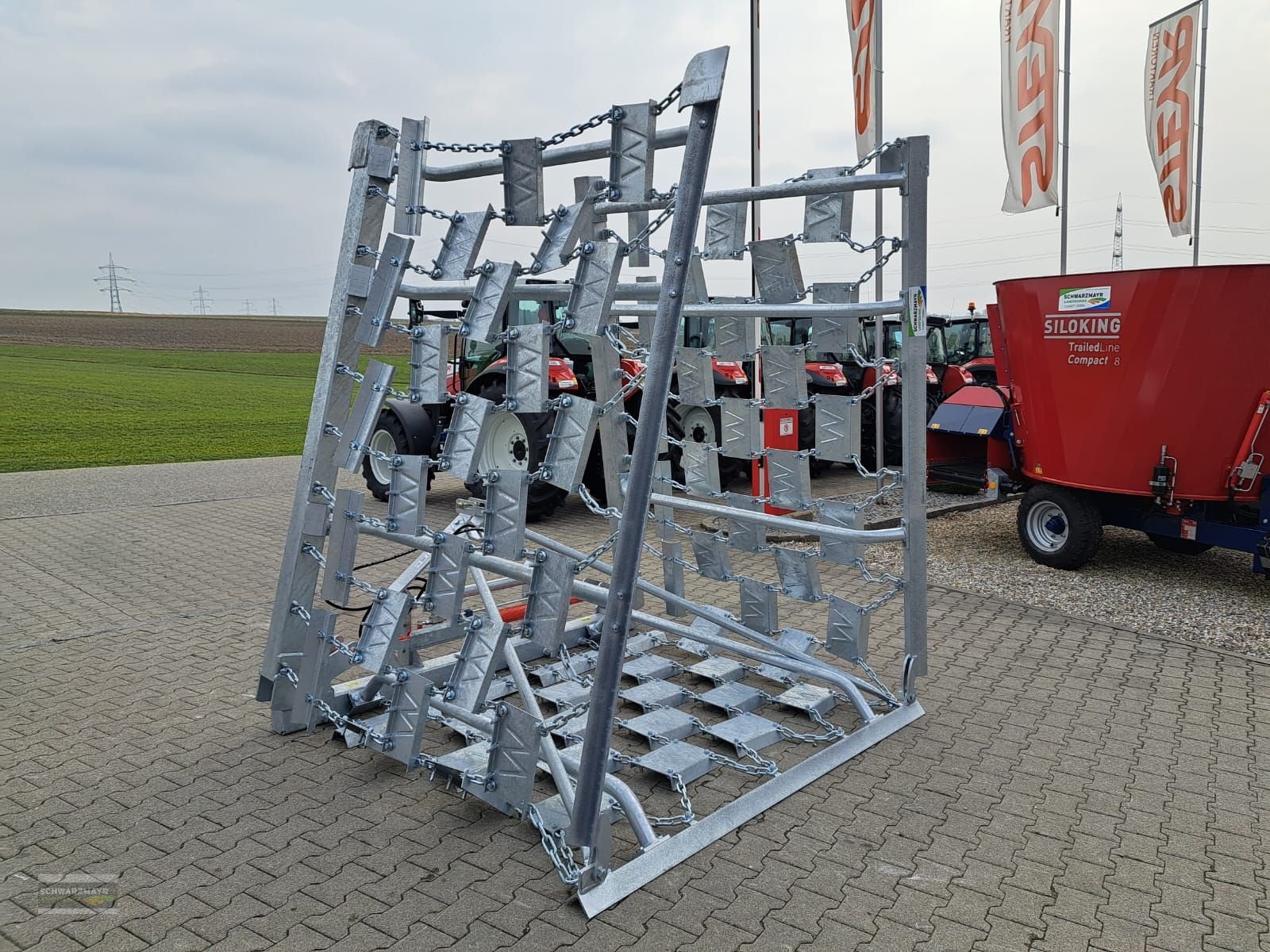 Wiesenegge des Typs Wölfleder 7,20m Wiesenegge, Neumaschine in Gampern (Bild 4)