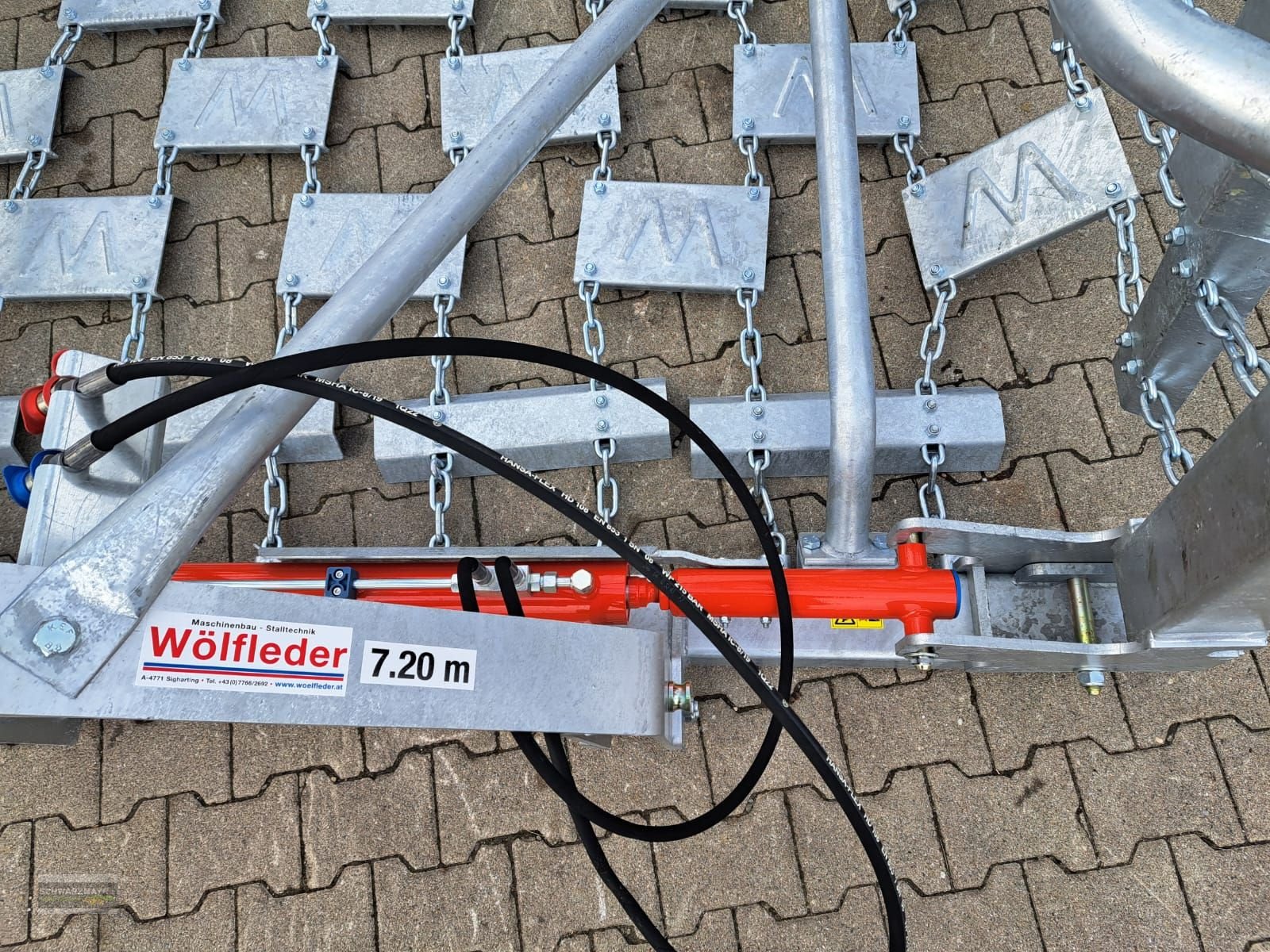 Wiesenegge des Typs Wölfleder 7,20m Wiesenegge, Neumaschine in Gampern (Bild 9)