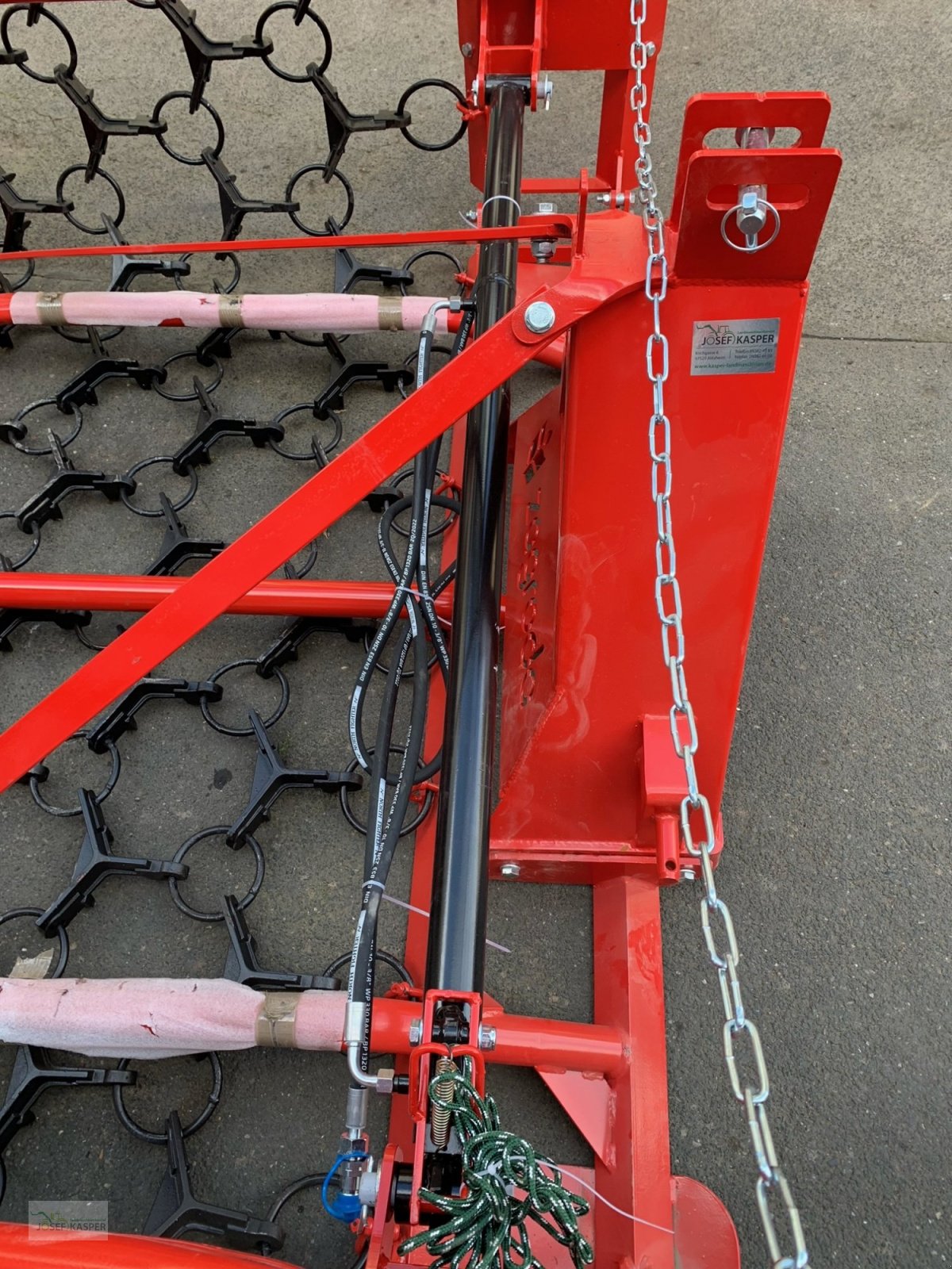 Wiesenegge del tipo ZAGRODA Wiesenschleppe 4,00 m breit mit Striegel, Neumaschine In Alitzheim (Immagine 8)