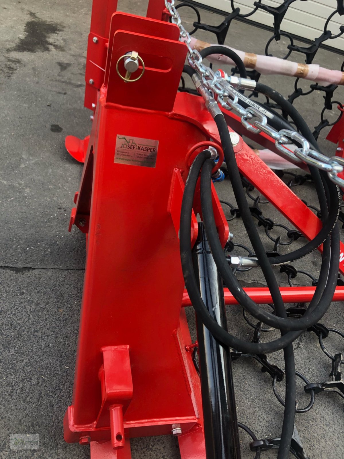 Wiesenegge tipa ZAGRODA Wiesenschleppe 5,00m breit mit Striegel, Neumaschine u Alitzheim (Slika 9)