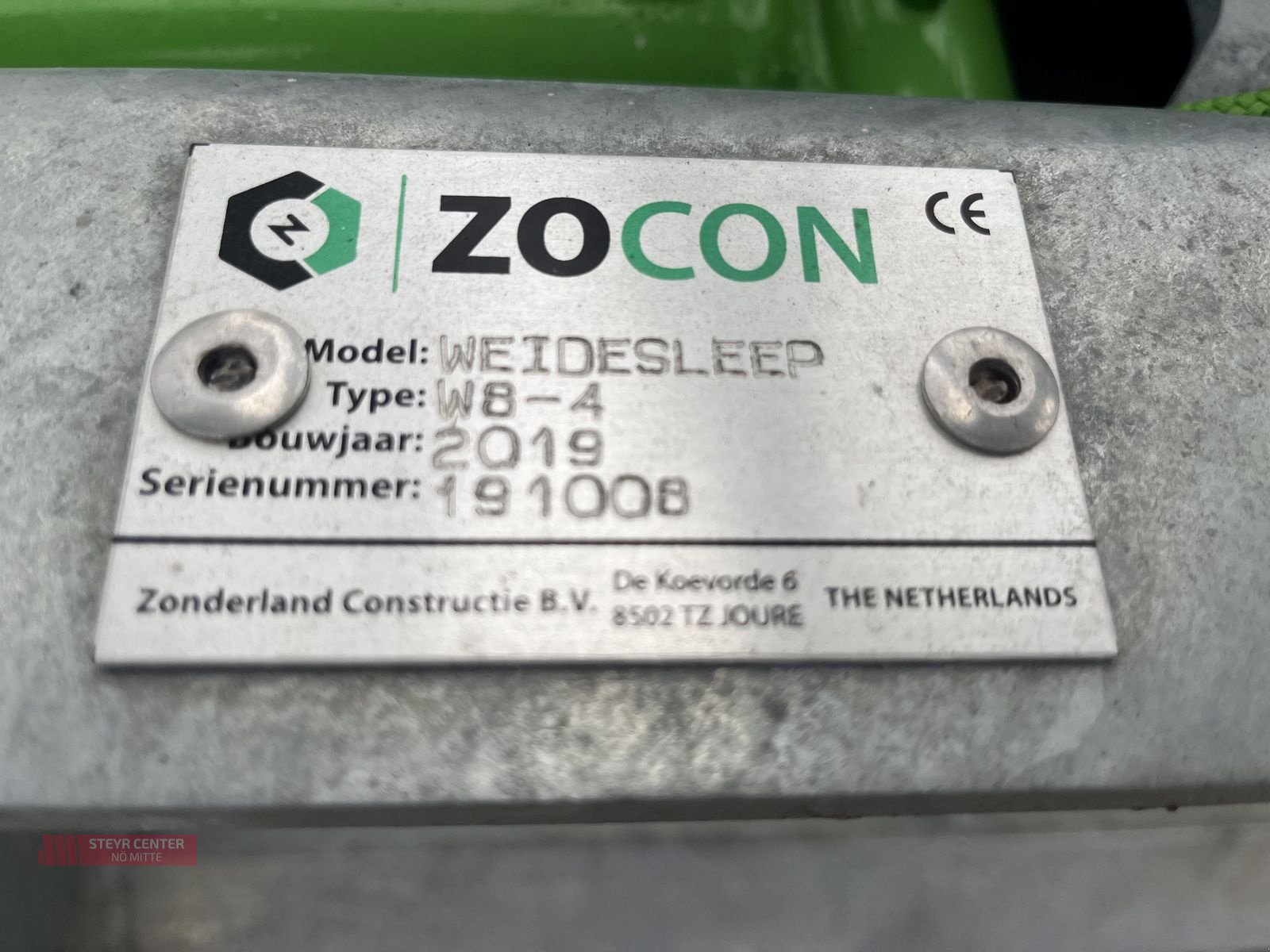 Wiesenegge του τύπου Zocon Wiesenegge 8 Meter, Gebrauchtmaschine σε St. Pölten (Φωτογραφία 4)