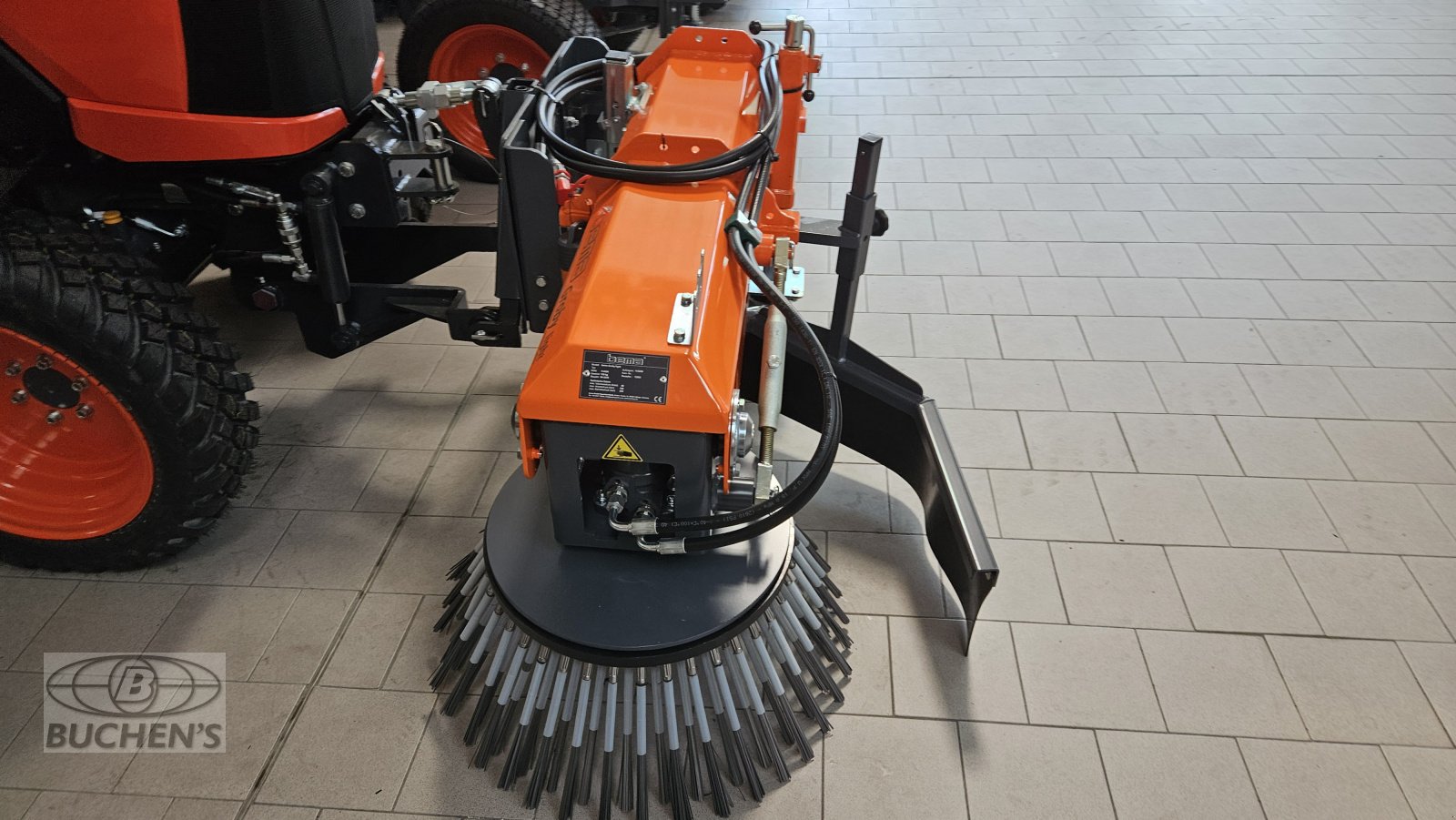 Wildkrautbürste des Typs Bema Groby Light, Neumaschine in Olpe (Bild 7)