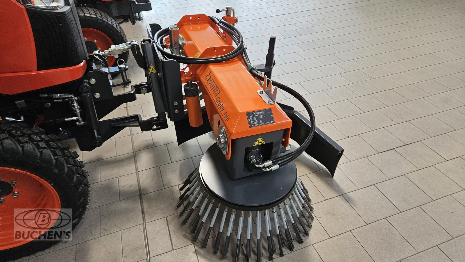 Wildkrautbürste des Typs Bema Groby Light, Neumaschine in Olpe (Bild 8)