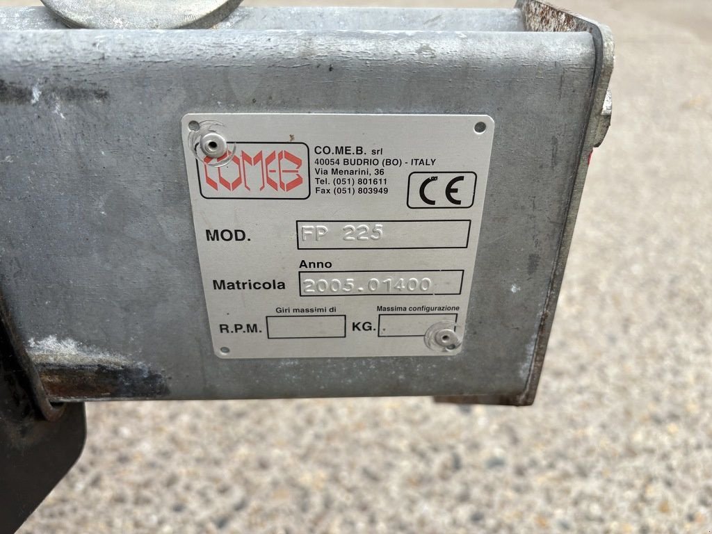 Wildkrautbürste des Typs Sonstige Comeb Comeb rijentrees FP 225, Gebrauchtmaschine in Kronenberg (Bild 6)