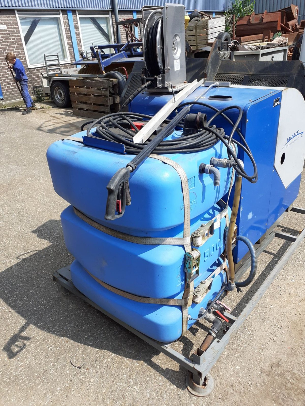 Wildkrautbürste Türe ait Sonstige Wave Midseries, Gebrauchtmaschine içinde Alblasserdam (resim 7)