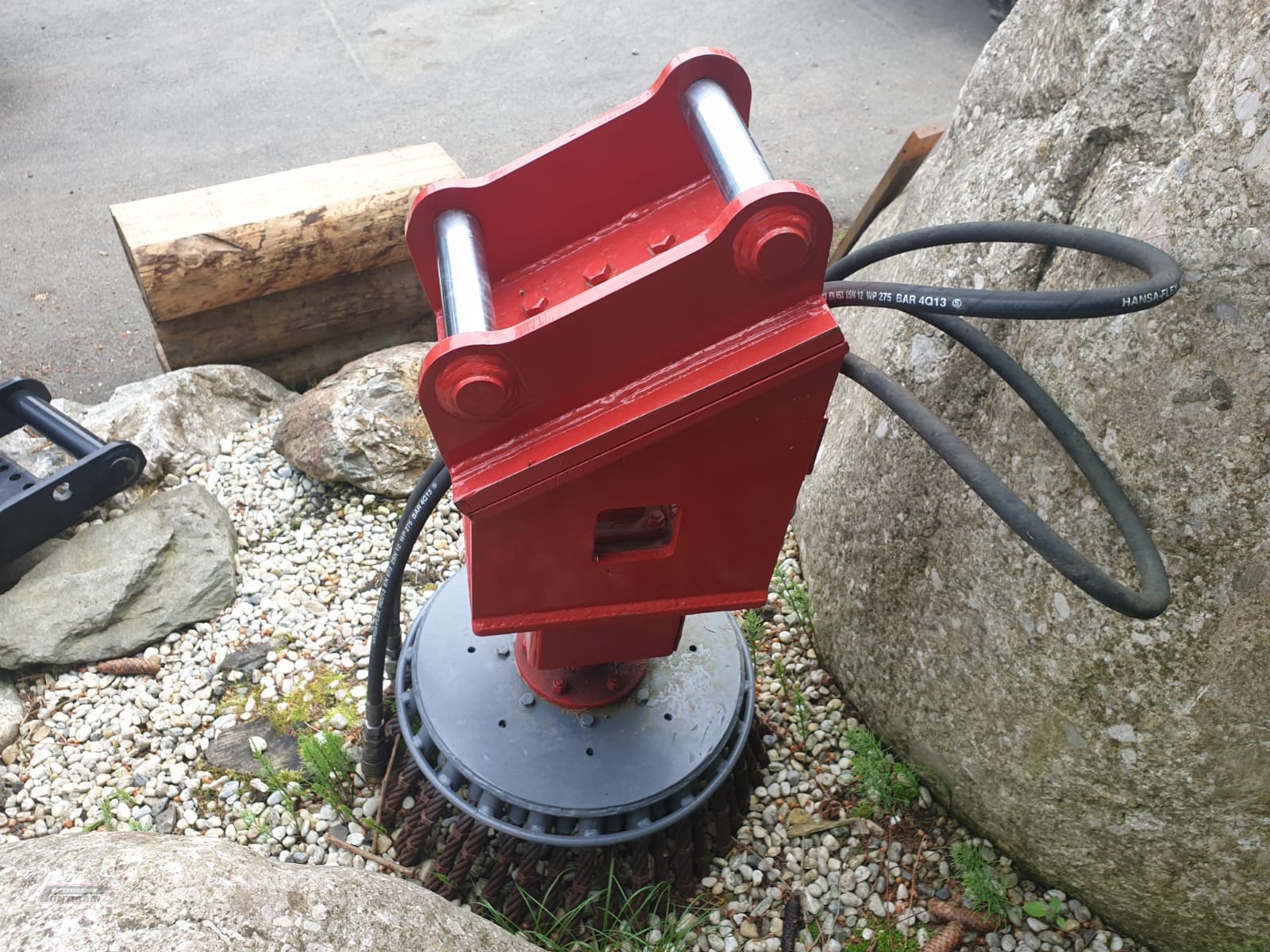 Wildkrautbürste des Typs Sonstige Wildkrautbesen für 4,5-8t Bagger, Gebrauchtmaschine in Deutsch - Goritz (Bild 3)