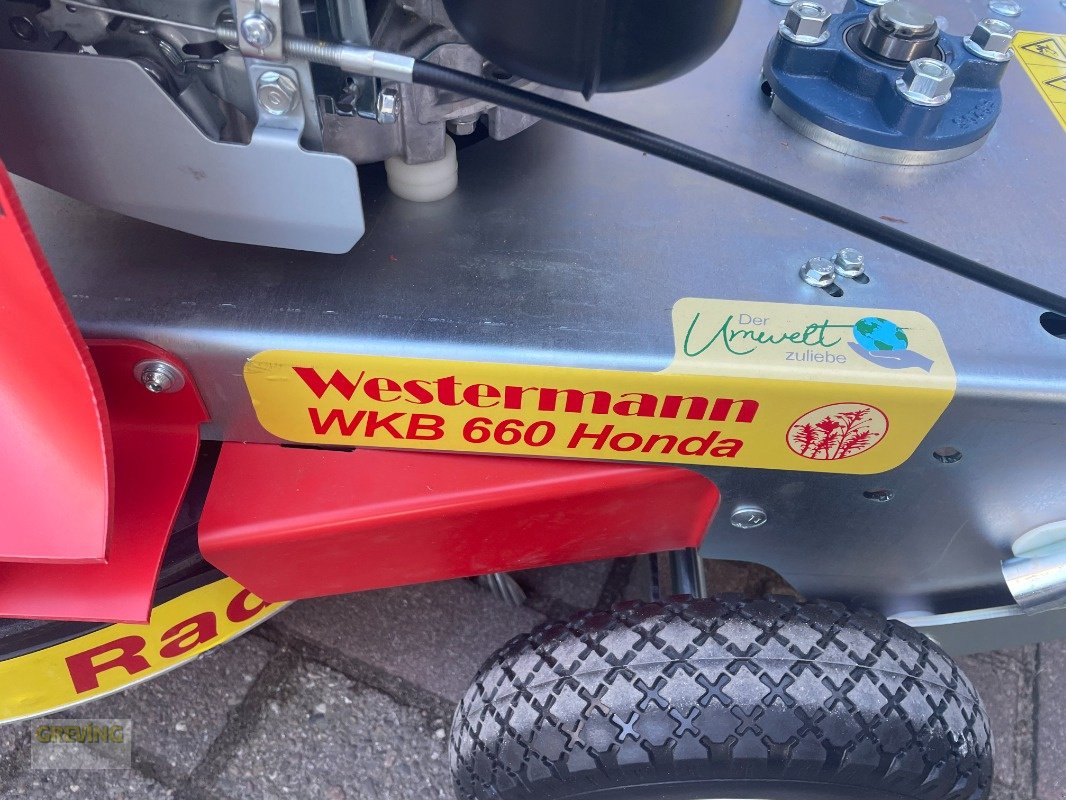 Wildkrautbürste des Typs Westermann WKB 660 Honda, Neumaschine in Ahaus (Bild 7)