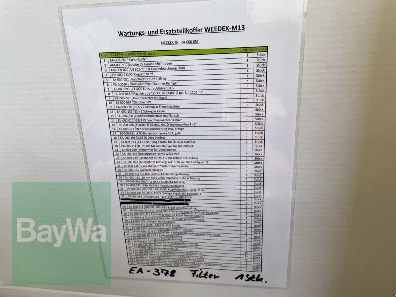 Wildkrautvernichter typu Keckex KOMEX-JESPI-M13, Gebrauchtmaschine w Bamberg (Zdjęcie 12)