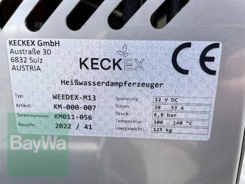 Wildkrautvernichter des Typs Keckex KOMEX-M29-M13, Vorführmaschine in Bamberg (Bild 8)