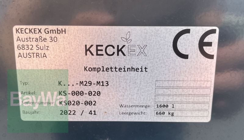 Wildkrautvernichter des Typs Keckex KOMEX-M29-M13, Vorführmaschine in Bamberg (Bild 9)