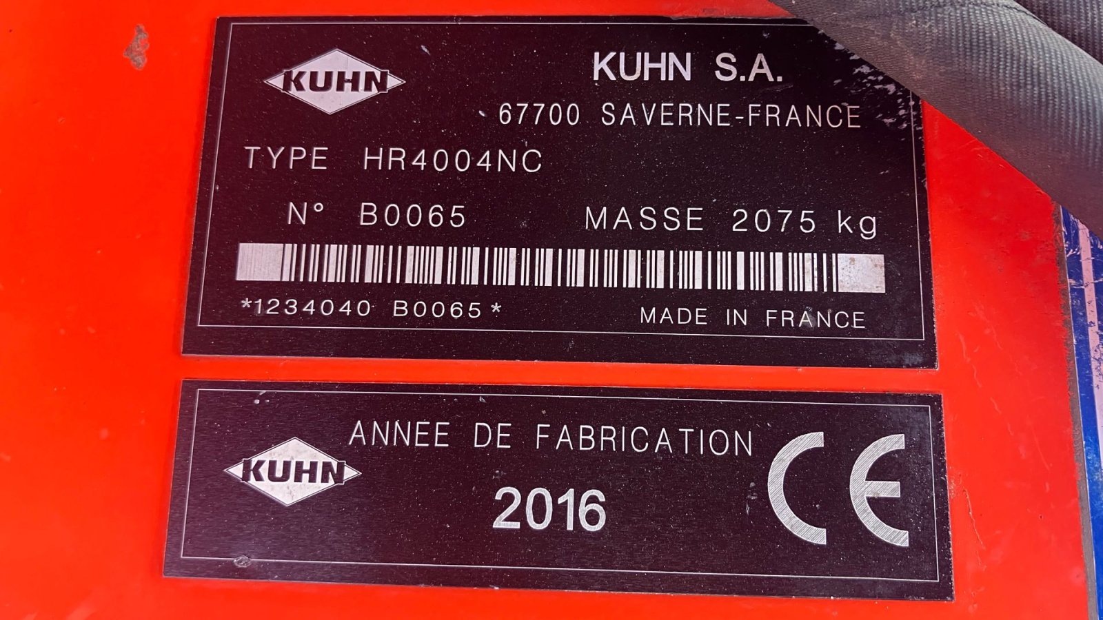 zapfwellenbetriebenes Gerät от тип Kuhn 4m HR4004/NC4000, Gebrauchtmaschine в Hurup Thy (Снимка 13)