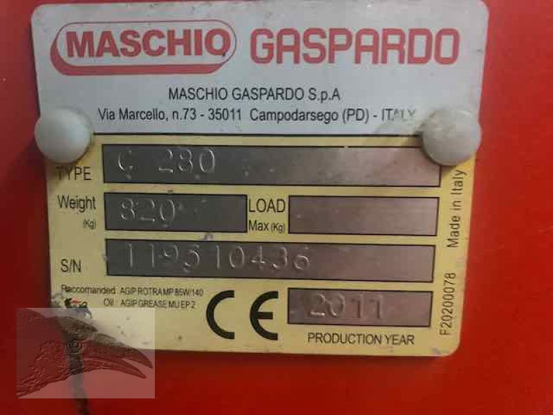 zapfwellenbetriebenes Gerät van het type Maschio C 280, Gebrauchtmaschine in Südheide (Foto 6)