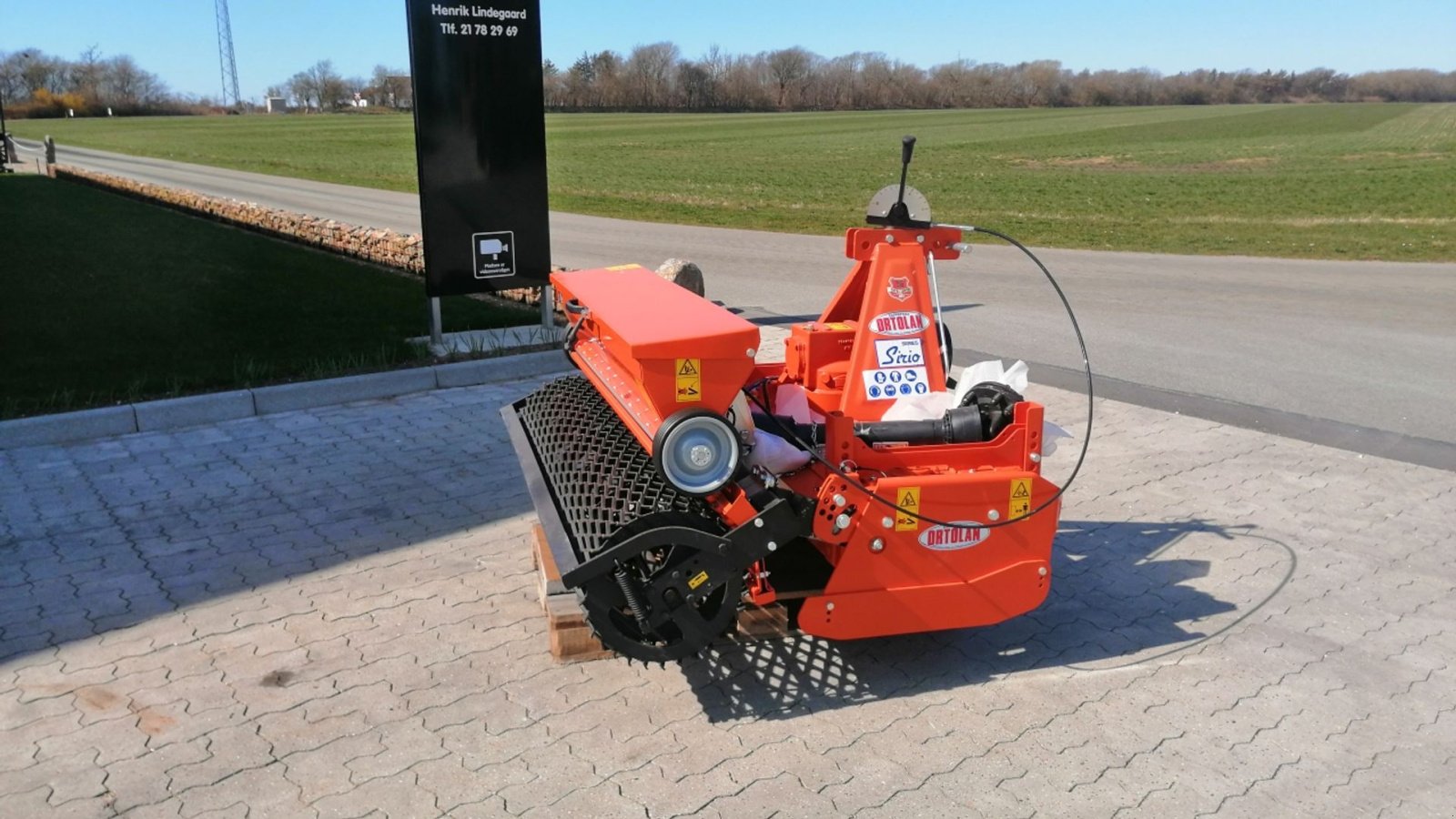 zapfwellenbetriebenes Gerät del tipo Ortolan Sirio 150 R med såudstyr, Gebrauchtmaschine In Vrå (Immagine 1)