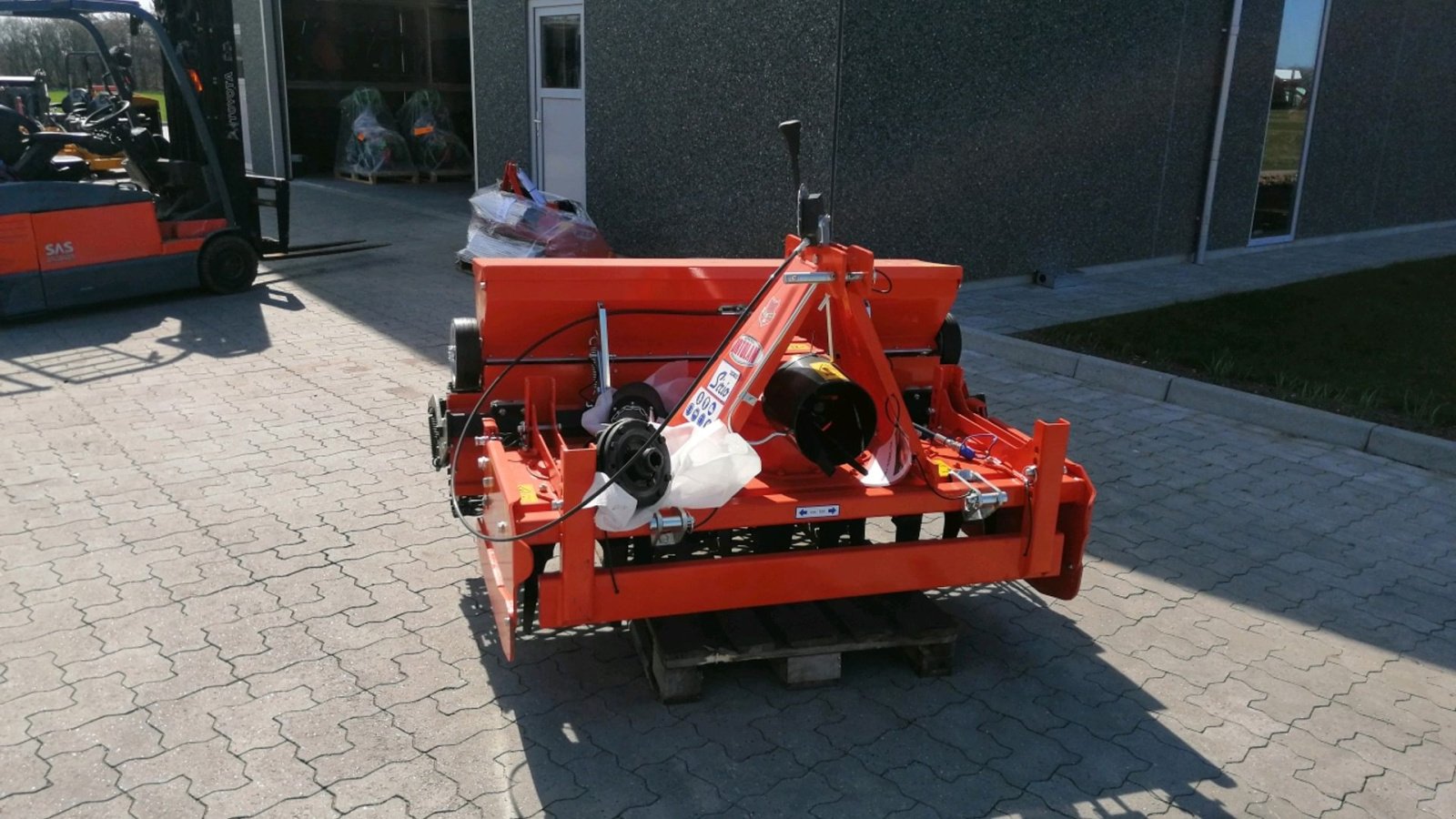 zapfwellenbetriebenes Gerät del tipo Ortolan Sirio 150 R med såudstyr, Gebrauchtmaschine In Vrå (Immagine 3)