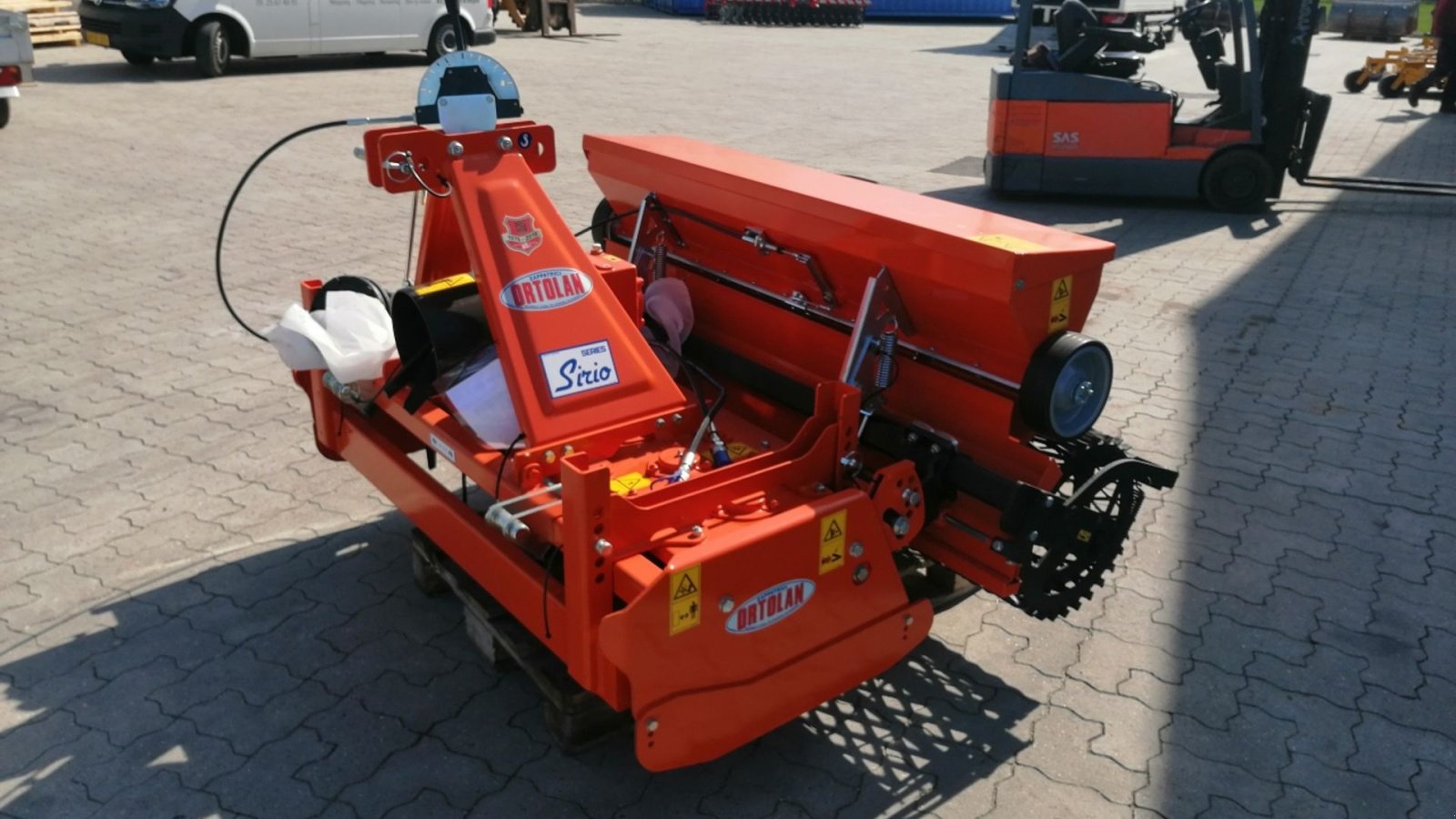 zapfwellenbetriebenes Gerät Türe ait Ortolan Sirio 170 R, Gebrauchtmaschine içinde Vrå (resim 4)