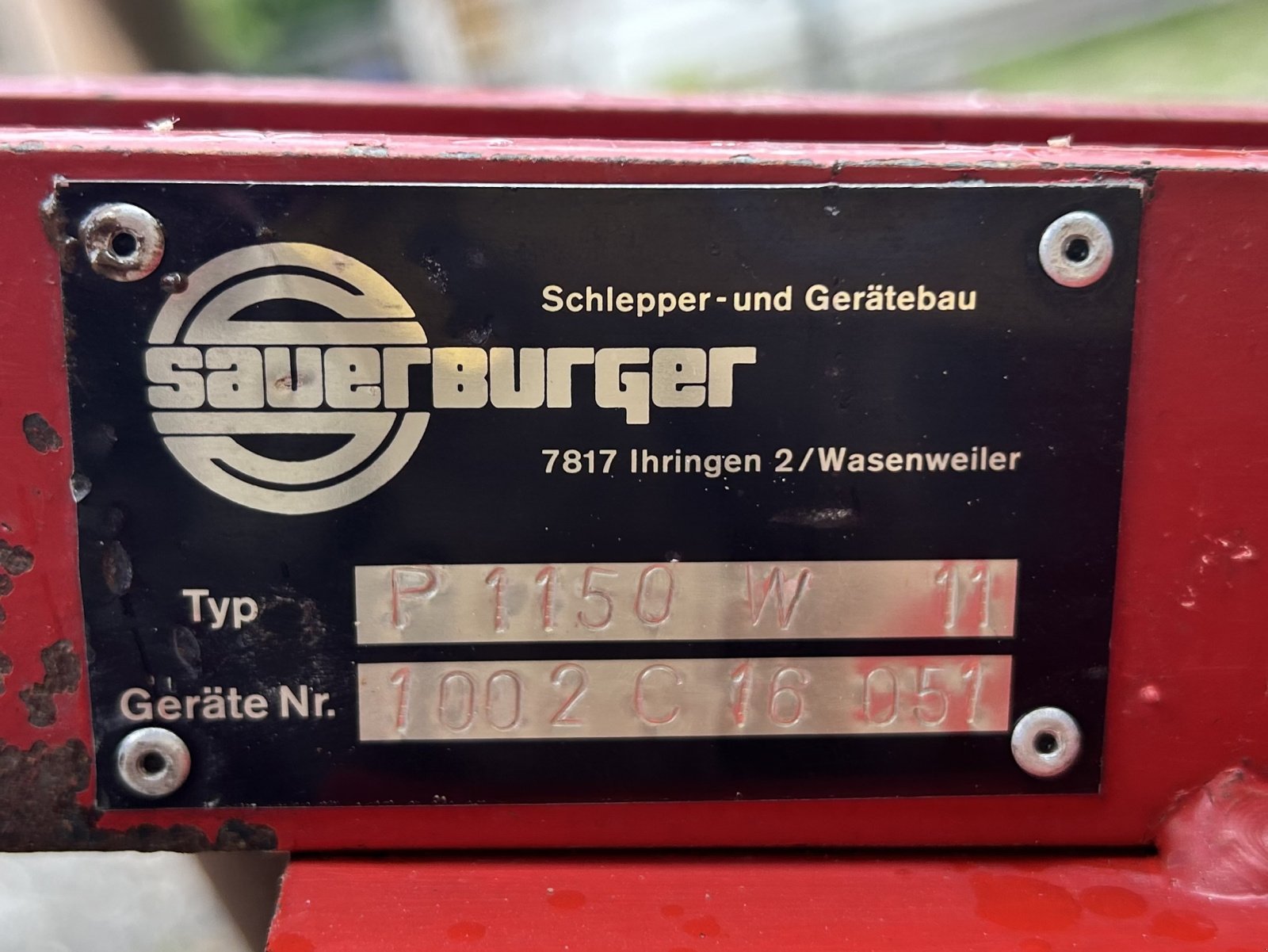 zapfwellenbetriebenes Gerät van het type Sauerburger Panda 1150, Gebrauchtmaschine in Willstätt (Foto 2)