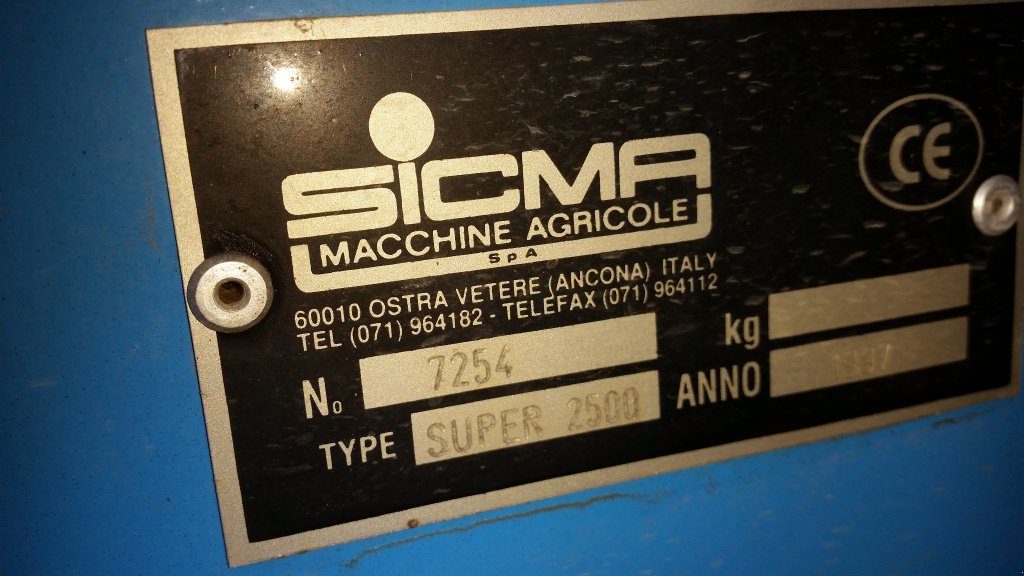 zapfwellenbetriebenes Gerät del tipo Sicma ERS 2500, Gebrauchtmaschine In Reuth (Immagine 7)