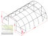 Zelthalle του τύπου P.Lindberg GmbH Rundbogenhalle 12 x 9,15 x 4,5 m UV-beständig robust PVC-Plane 610 g/m² Lagerzelt Bodenanker Skylights, Neumaschine σε Großenwiehe (Φωτογραφία 7)