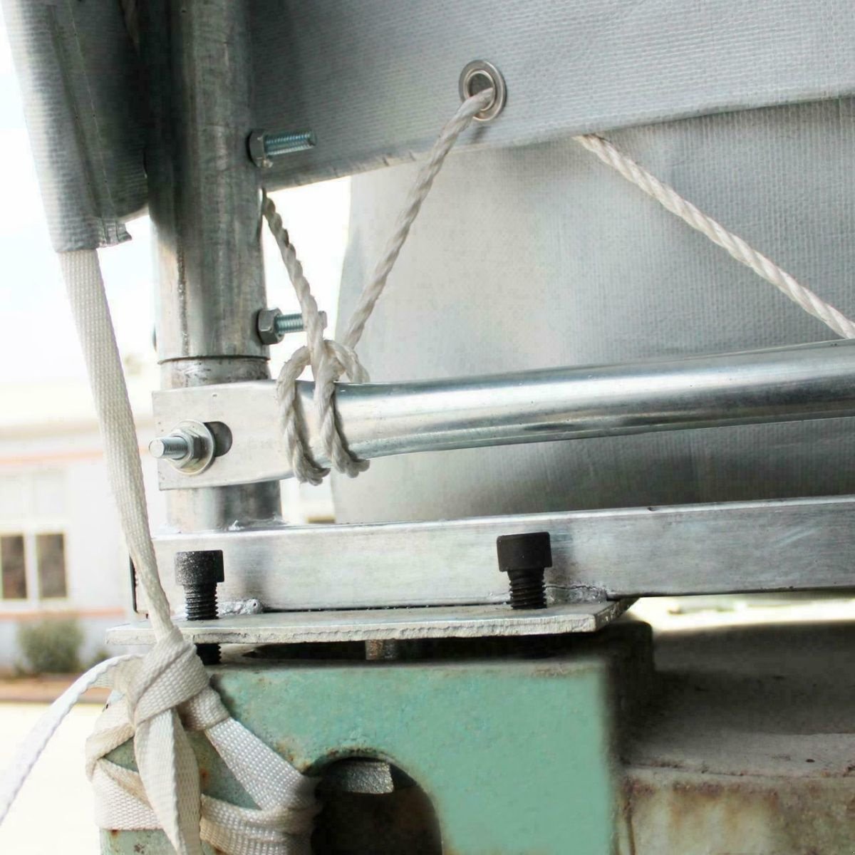 Zelthalle του τύπου Toolport Container Überdachung 6x6m Zelthalle Lagerzelt Containerzelt, Neumaschine σε Norderstedt (Φωτογραφία 7)