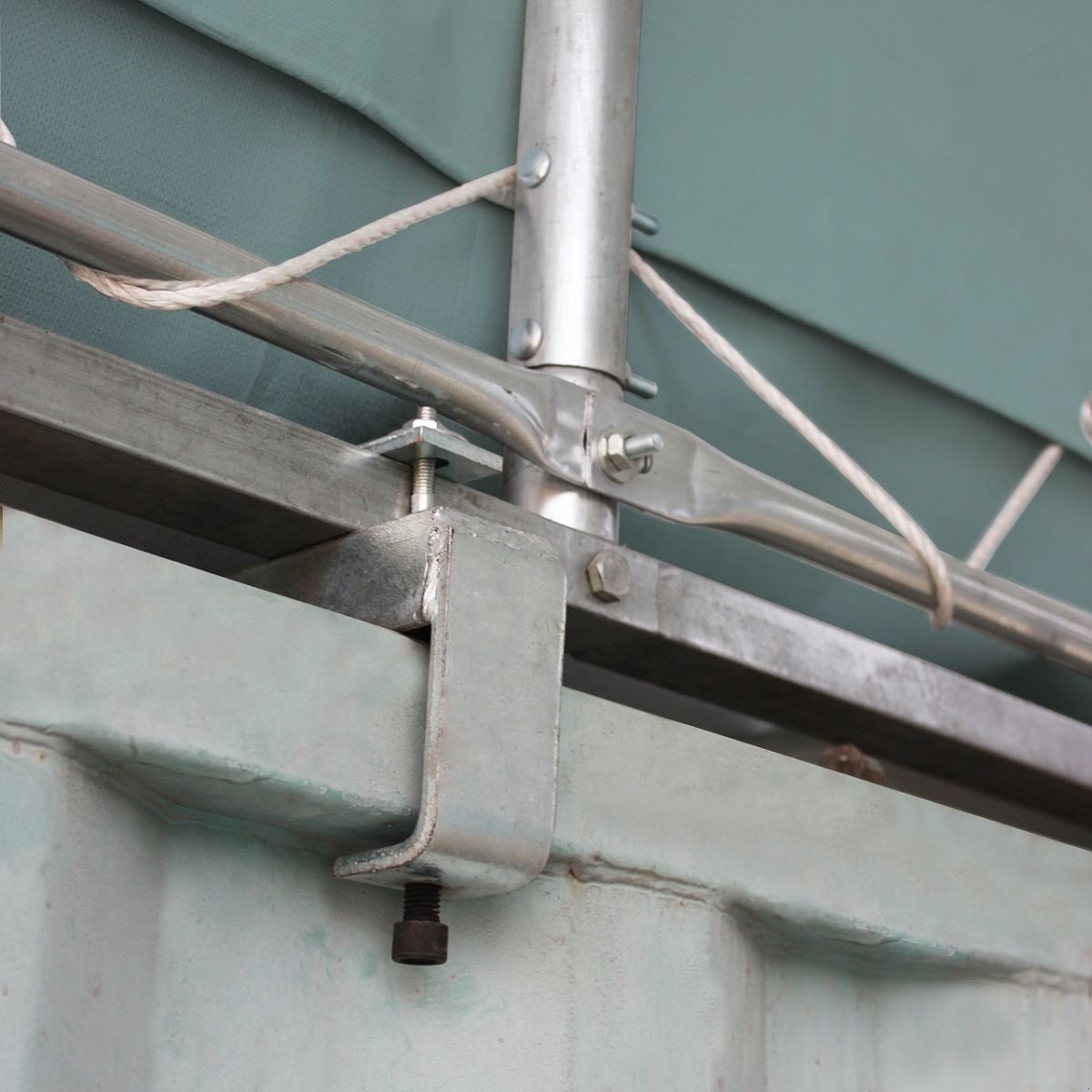 Zelthalle του τύπου Toolport Container Überdachung 8x6m Lagerzelt Unterstand Containerzelt, Neumaschine σε Norderstedt (Φωτογραφία 3)