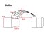 Zelthalle του τύπου Toolport Container Überdachung 8x6m Lagerzelt Unterstand Containerzelt, Neumaschine σε Norderstedt (Φωτογραφία 5)