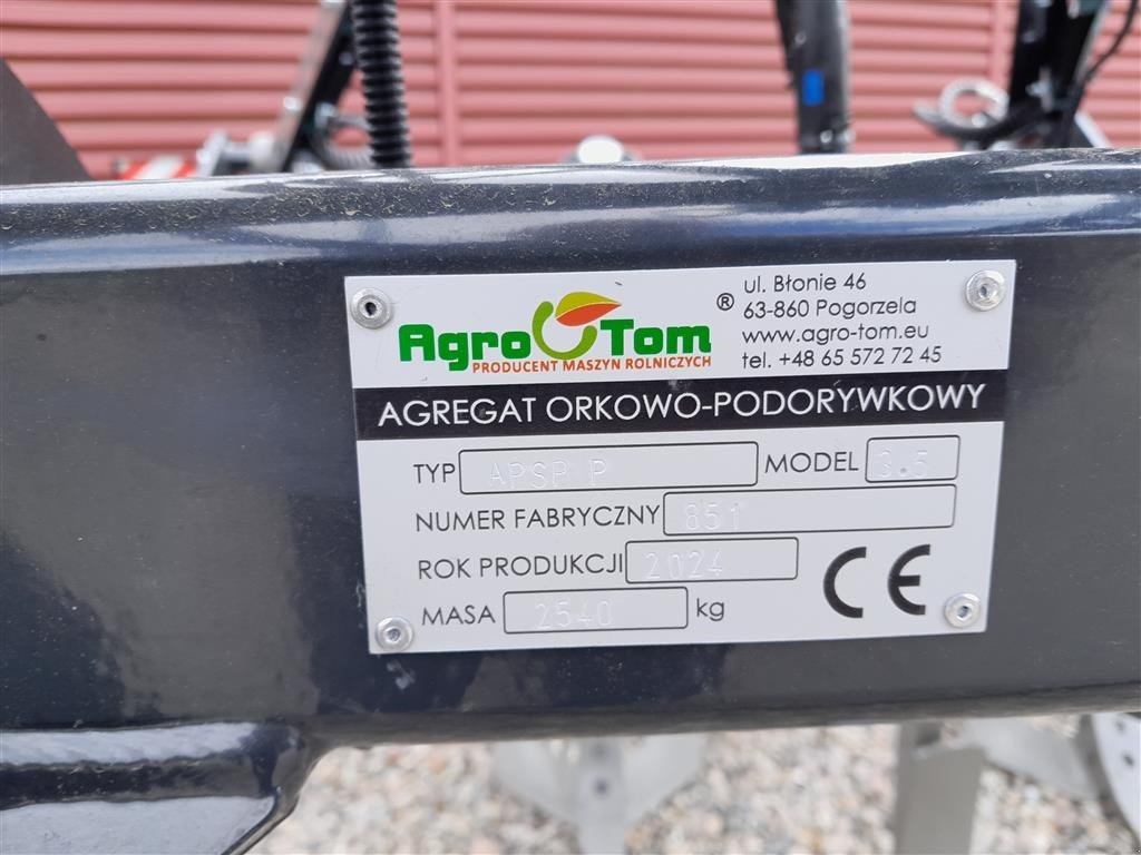 Zinkenrotor (Ackerbau) des Typs Agro Tom APSP 3.5 PREMIUM, Gebrauchtmaschine in Rødekro (Bild 6)