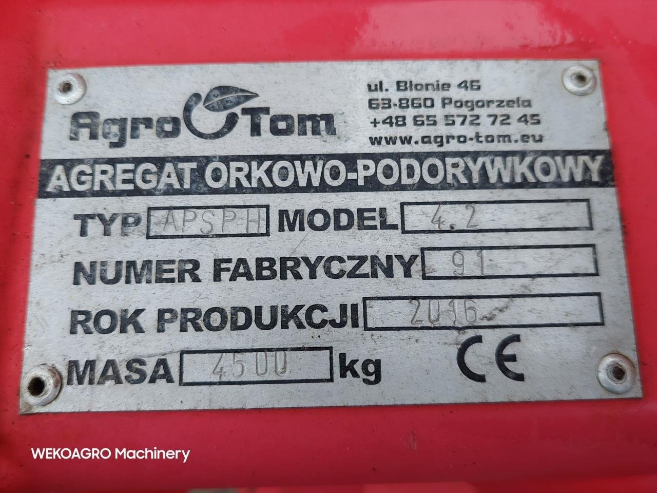 Zinkenrotor (Ackerbau) za tip Agro Tom APSPH 4,2m, Gebrauchtmaschine u Hammel (Slika 16)