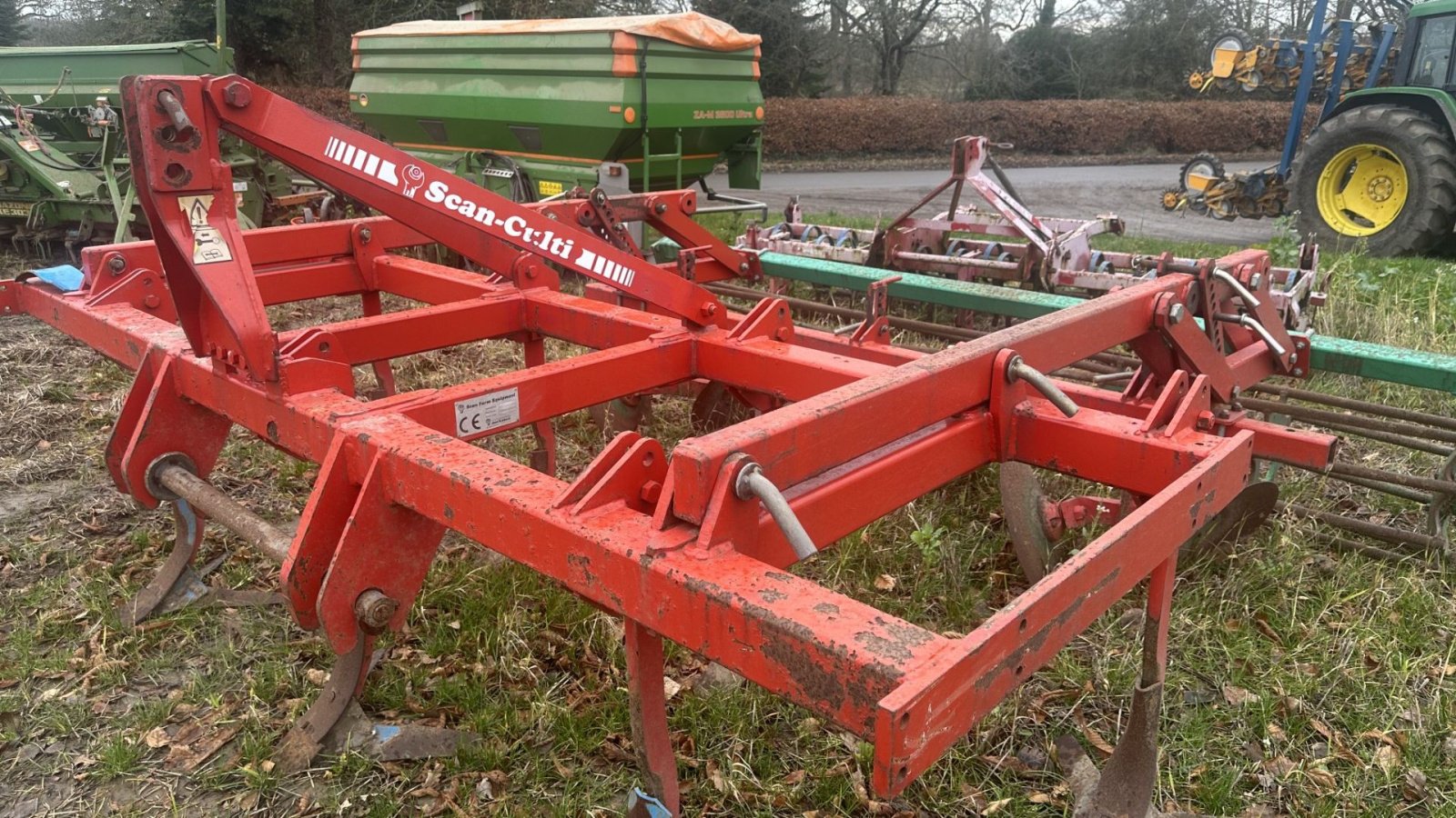 Zinkenrotor (Ackerbau) van het type Agro scfef7, Gebrauchtmaschine in øster ulslev (Foto 1)