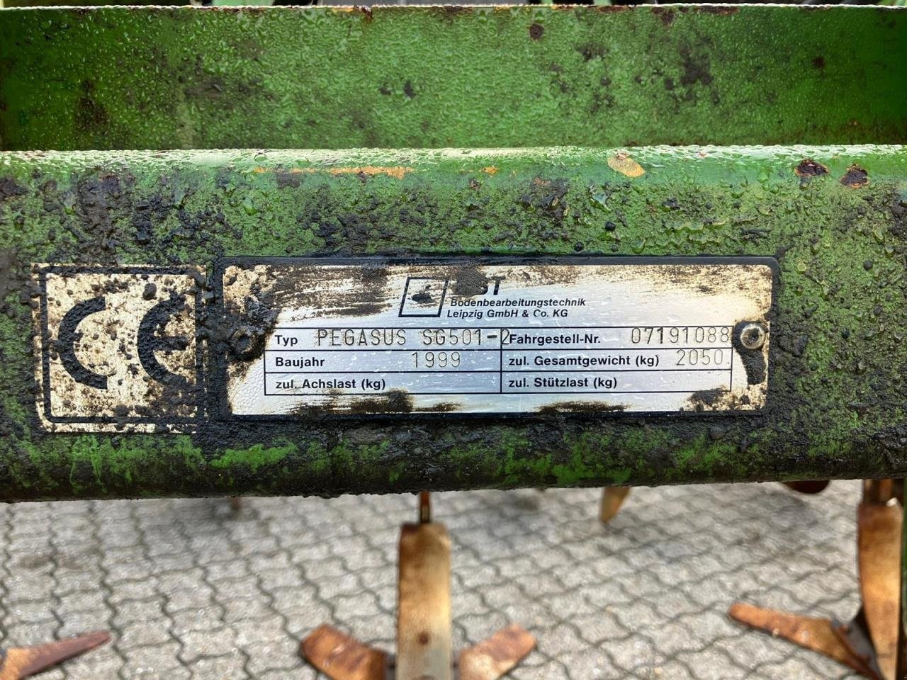 Zinkenrotor (Ackerbau) of the type Amazone Amazone Pegasus - SG501, Gebrauchtmaschine in Brønderslev (Picture 2)